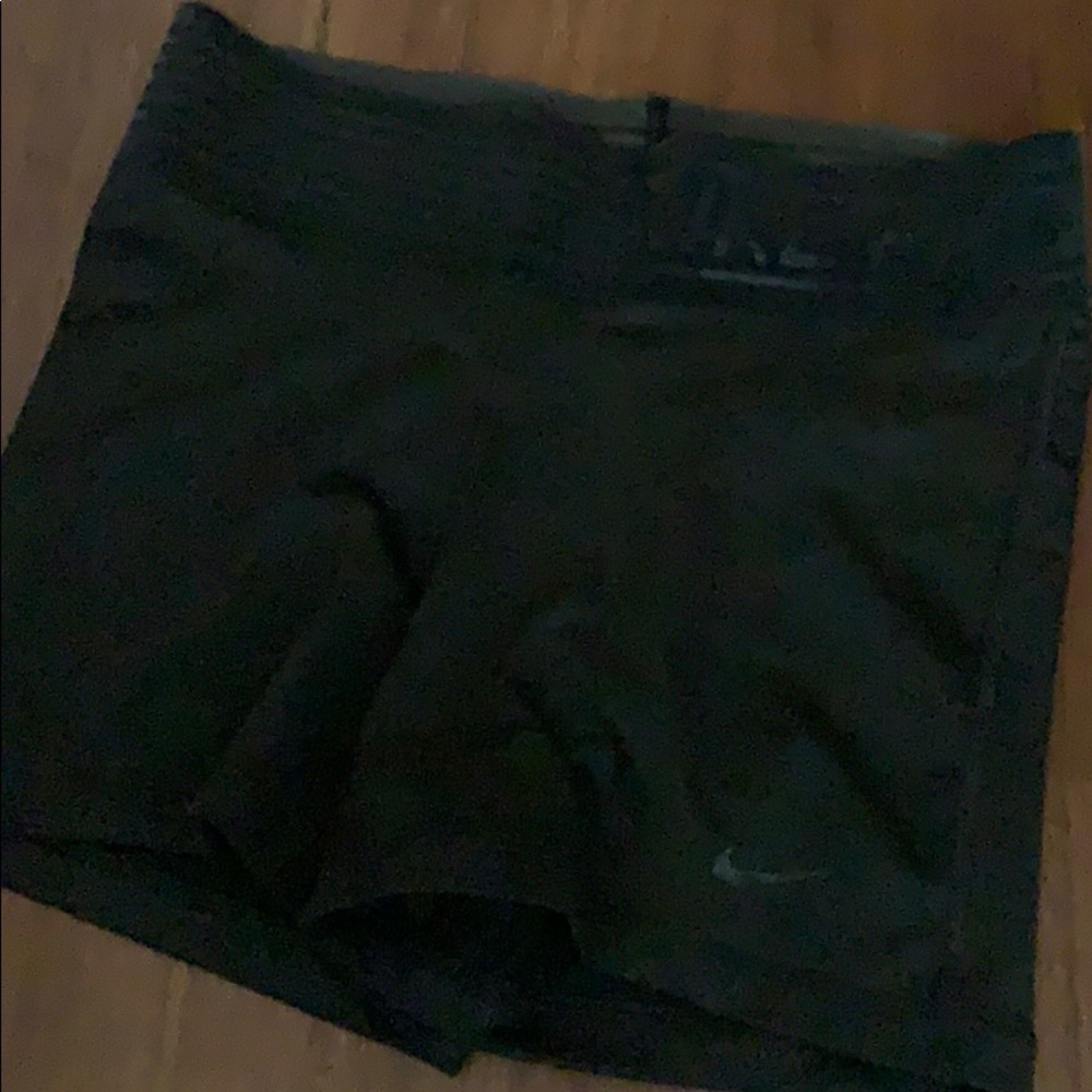 Nike pro black spandex shorts size medium